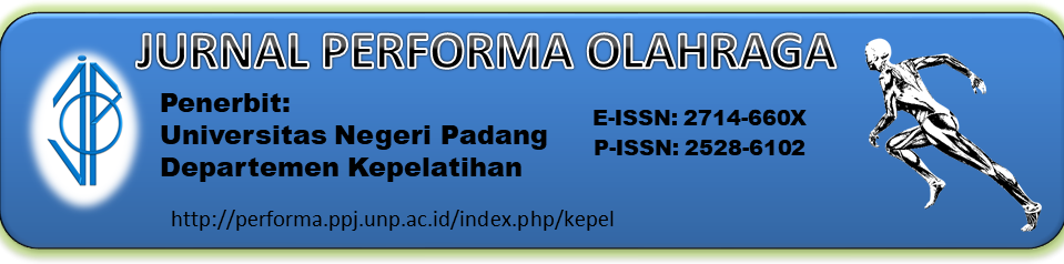 Jurnal Performa Olahraga